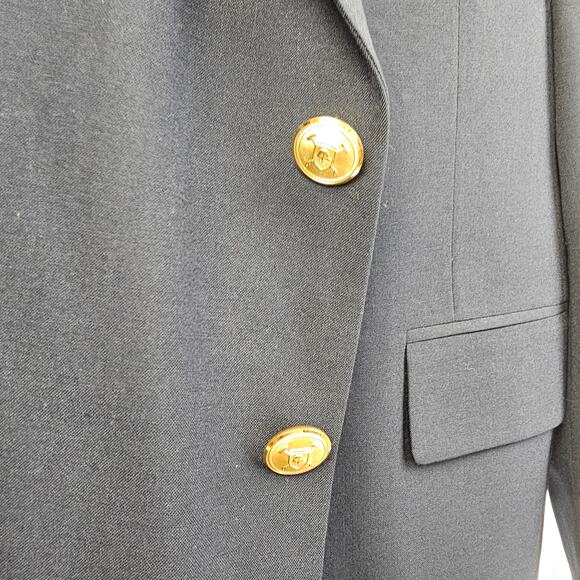 Vintage Y2K Polo University Club Blazer 42R Gold Buttons Union USA - Picture 2 of 7